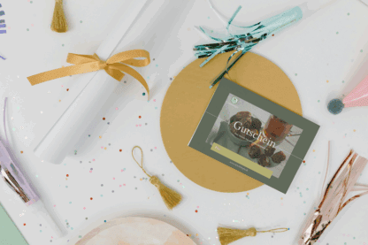 DattelDelight Geschenkgutschein als digitales PDF – flexibel, umweltfreundlich und ideal als Geschenk.